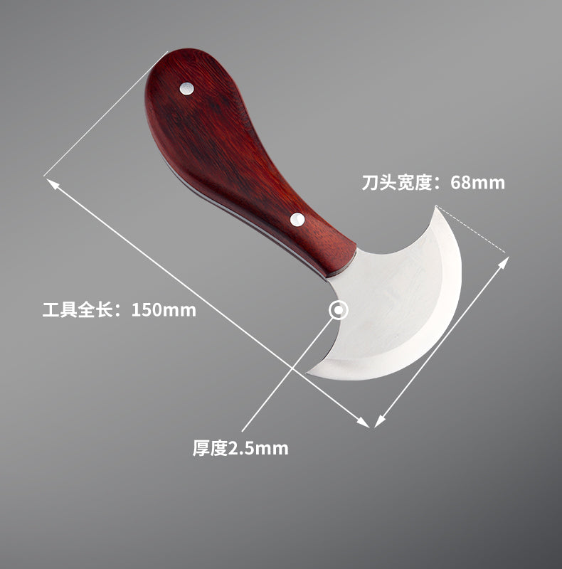 KL Full-tang small round knife