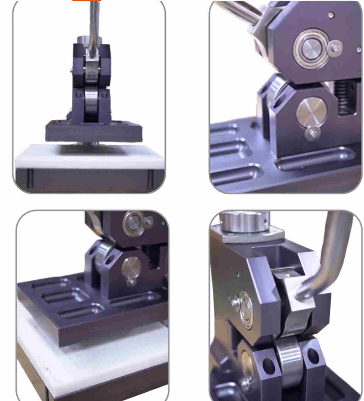 Heavy duty click press machine for leather dies