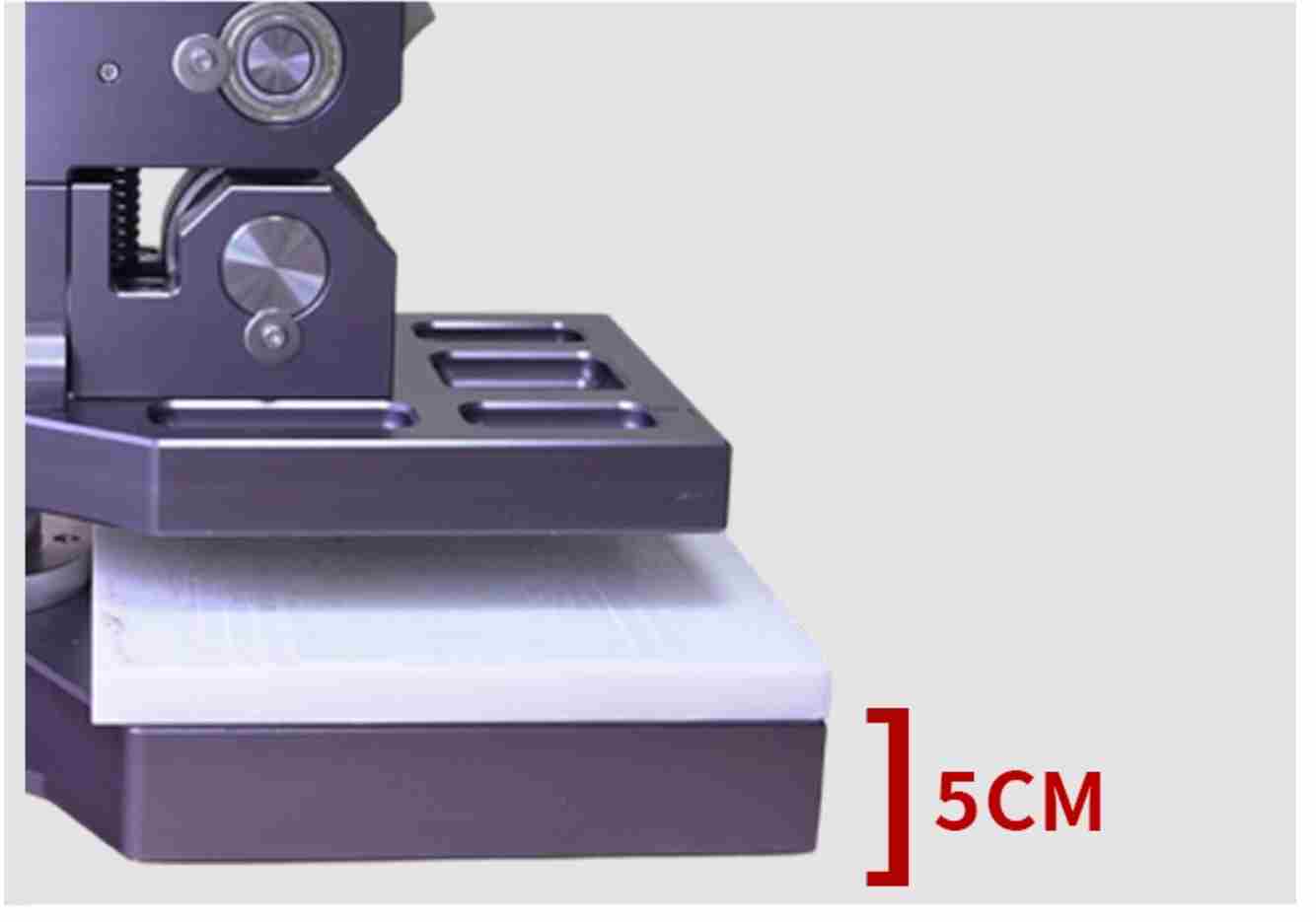 Heavy duty click press machine for leather dies