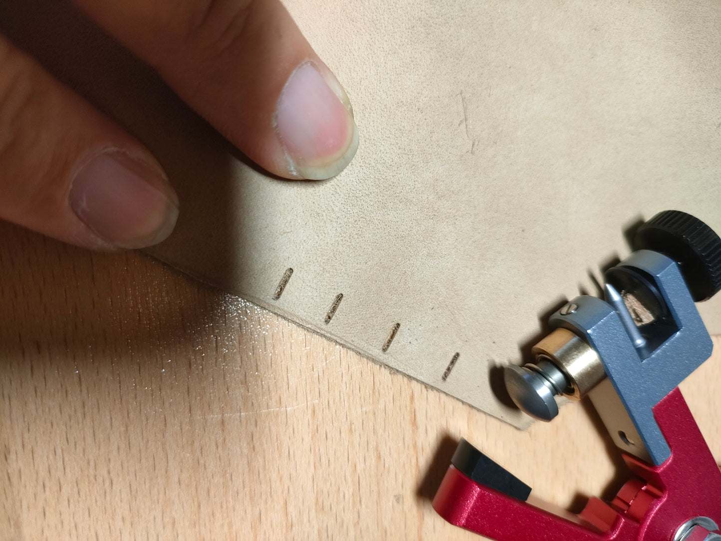 Leather Band switch ear Hole Punch plier