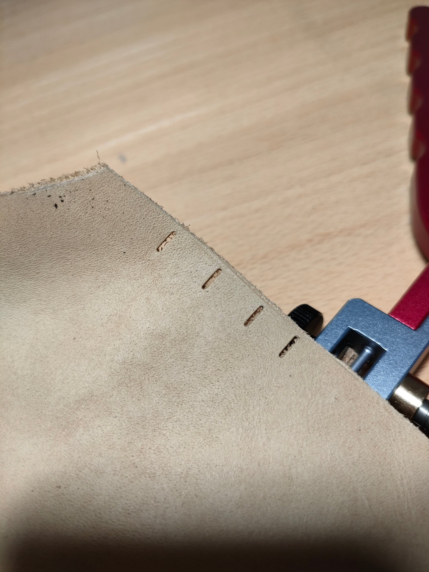 Leather Band switch ear Hole Punch plier