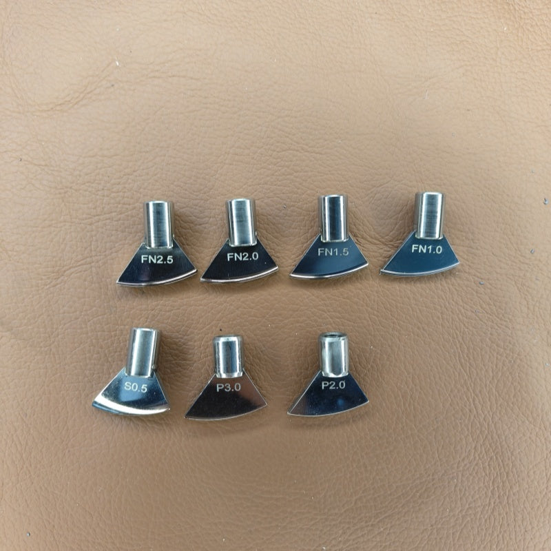 Replaceable electric creaser machine tip&hand creasing tip