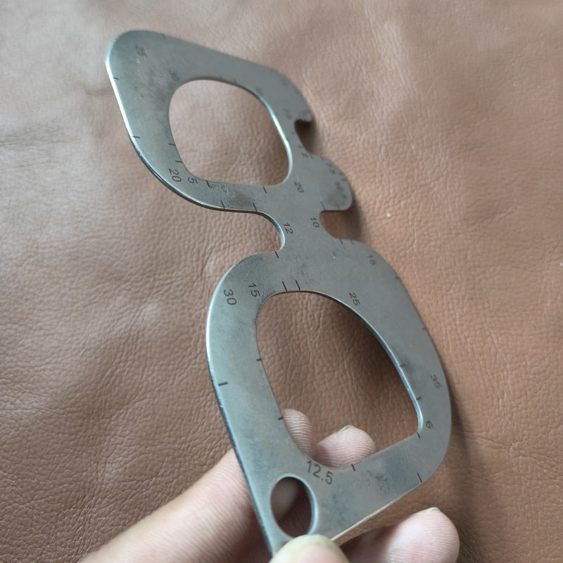 304 Stainless Steel Radius Pattern & Cutting Guide