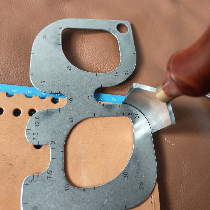 304 Stainless Steel Radius Pattern & Cutting Guide