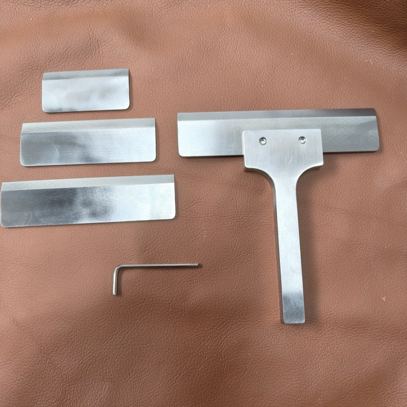 KL interchangeable blade card slot &wallet triming punch