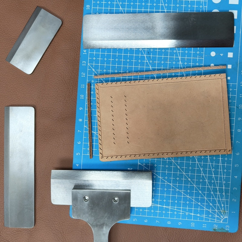 KL interchangeable blade card slot &wallet triming punch