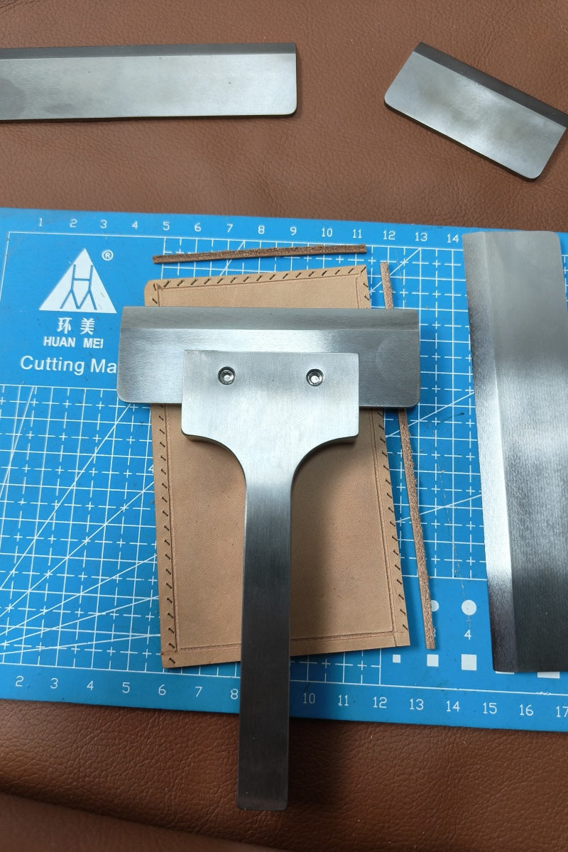 KL interchangeable blade card slot &wallet triming punch