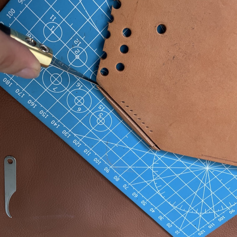 Inchangeable blade pattern knife