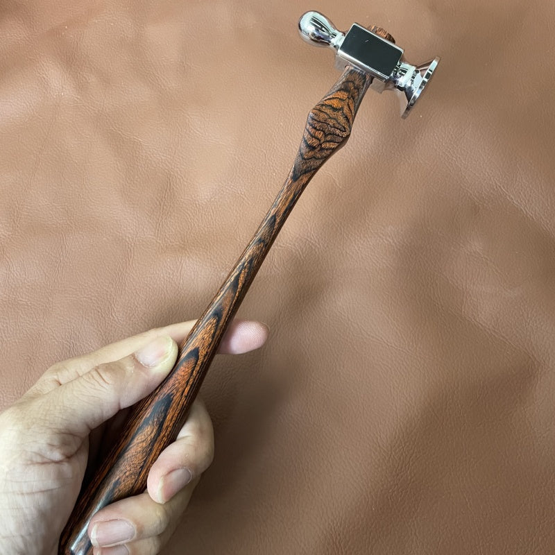 Mirror polished stainless steel taping hammer