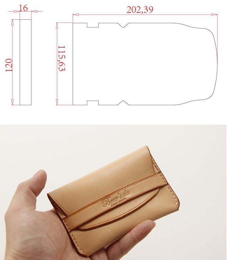 Simple card holder die