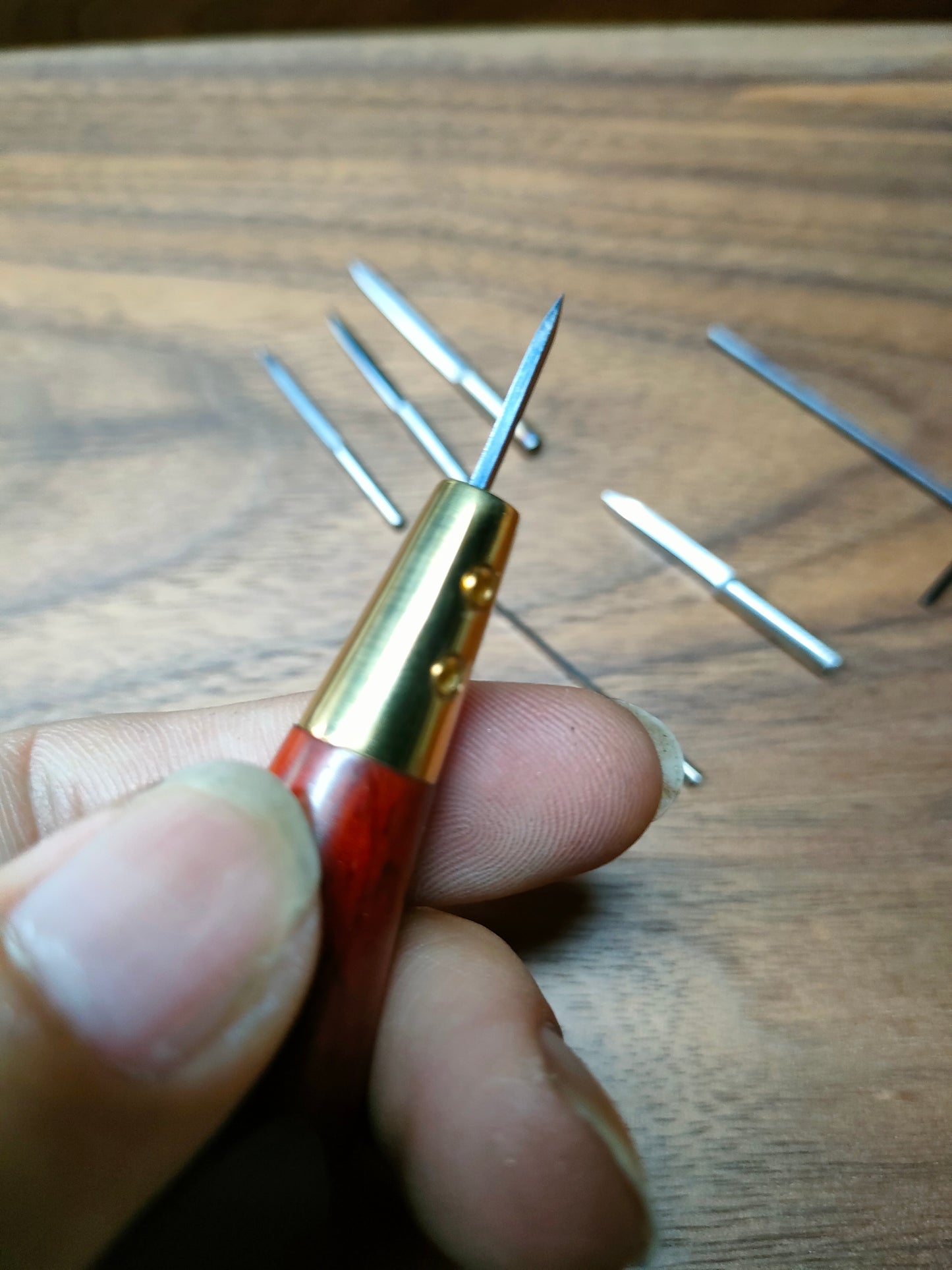Interchangeable Straight Handle Awl