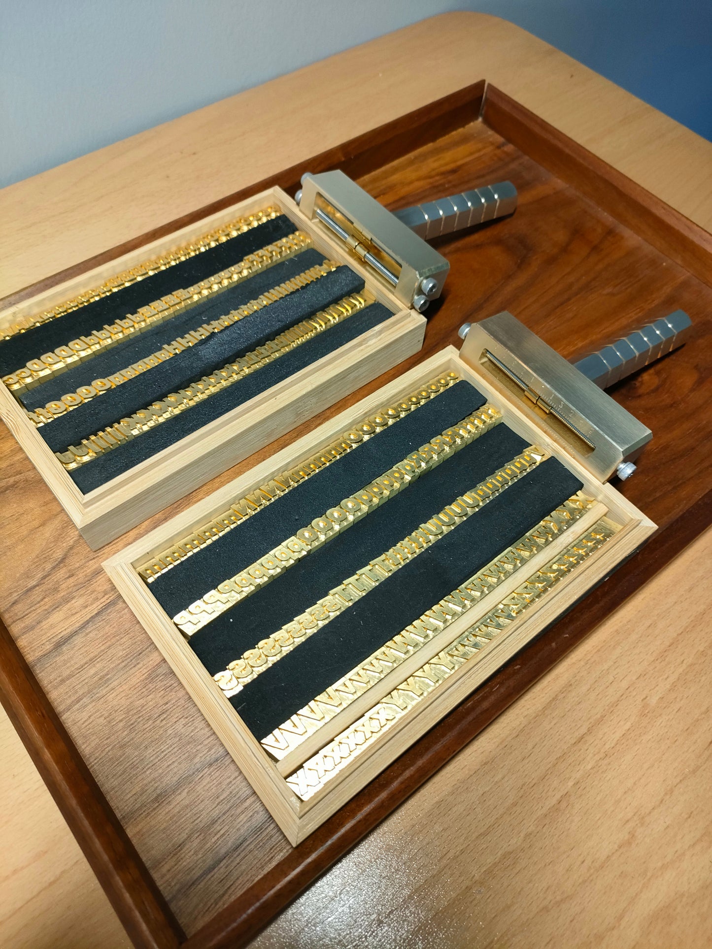 (Updated) New Quality Brass Alphabet Stamp Set