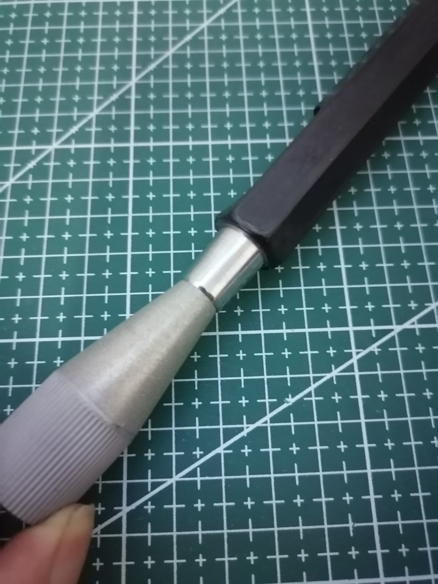 Round hole punch sharpen JIG