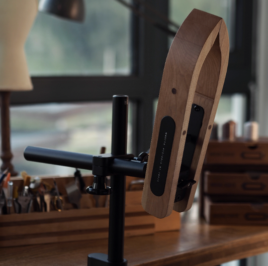 MAXITA  black walnut stitching pony