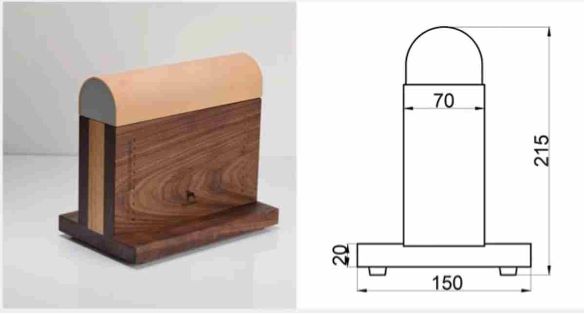 Bag cover curved JIG