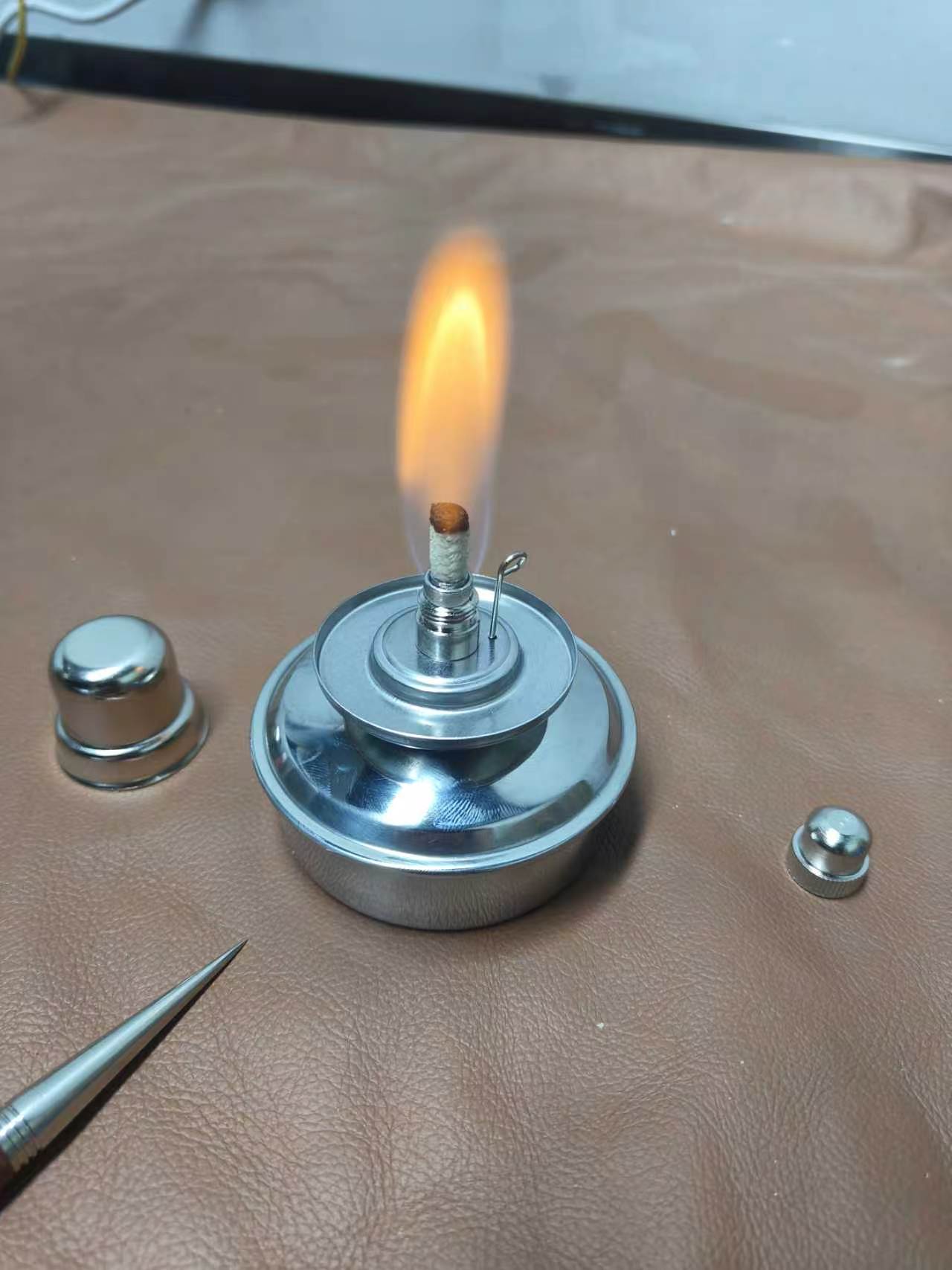 Adjustable alcohol burner 304 stainless steel