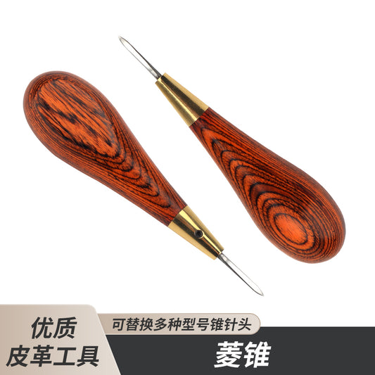 KL new interchangeable blade awl(layer color wood)
