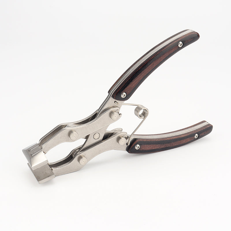 Leather edge glue plier