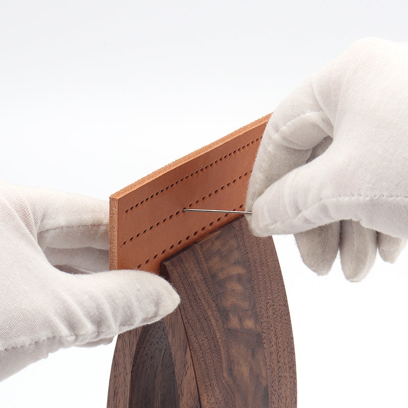 NEW black walnut small stitching pony