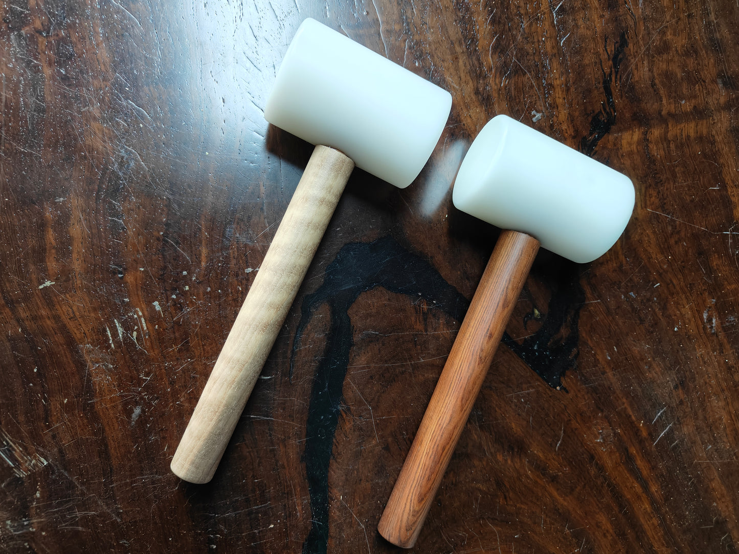Nylon hammer for stitching iron.and punch