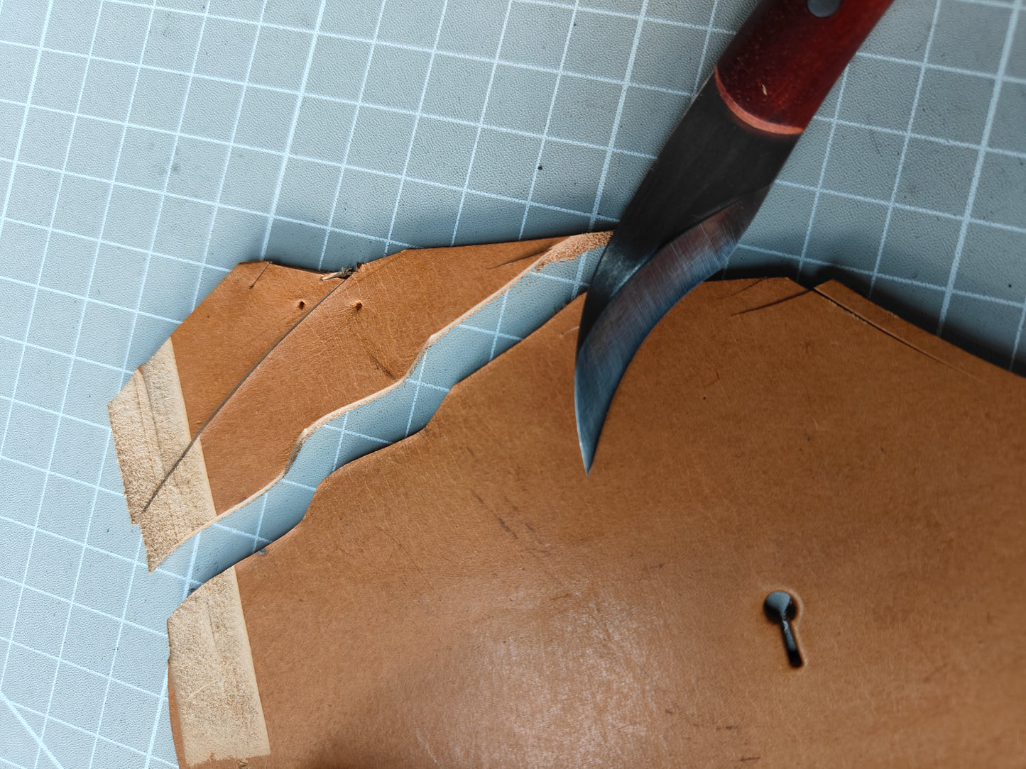 hollow out knife