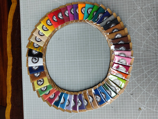 Small piece wax thread