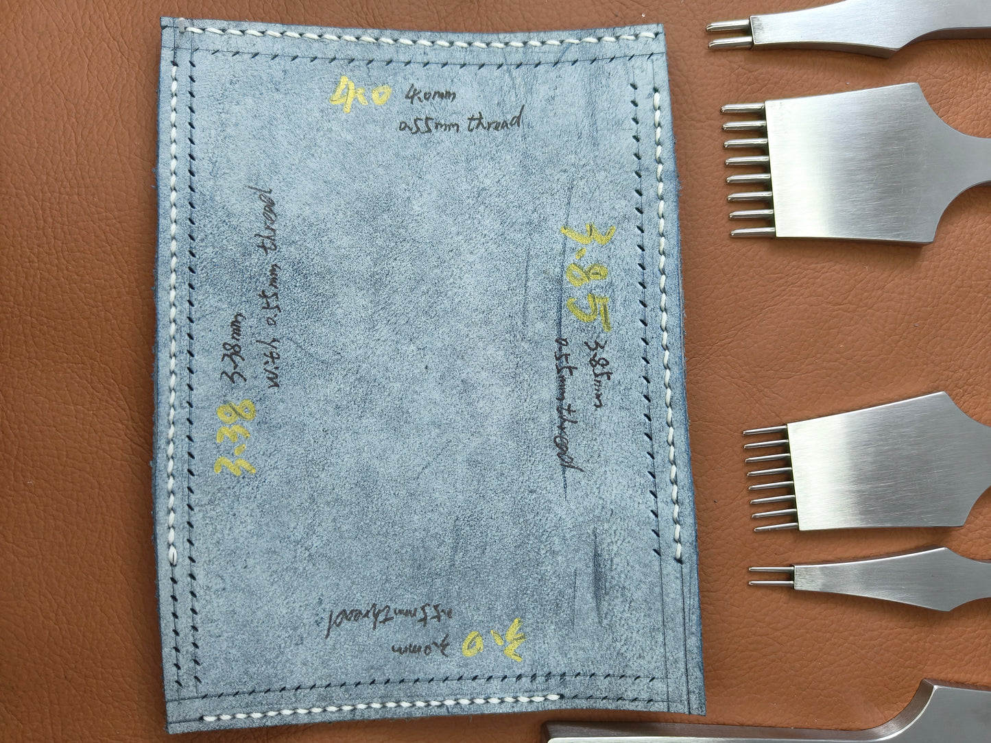 (New) Oval Tooth Stitching Chisel