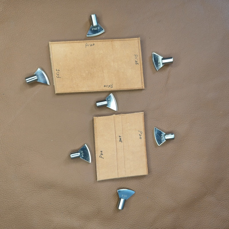 Replaceable electric creaser machine tip&hand creasing tip