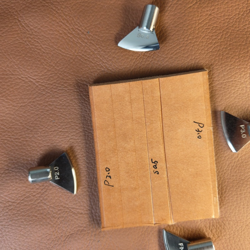 Replaceable electric creaser machine tip&hand creasing tip