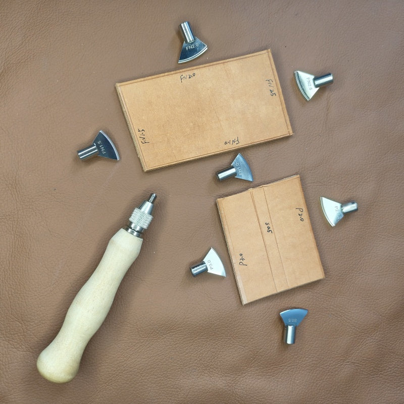 Replaceable electric creaser machine tip&hand creasing tip