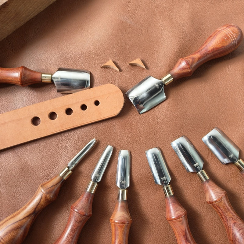 Premium corner knife punch for wallet&bag