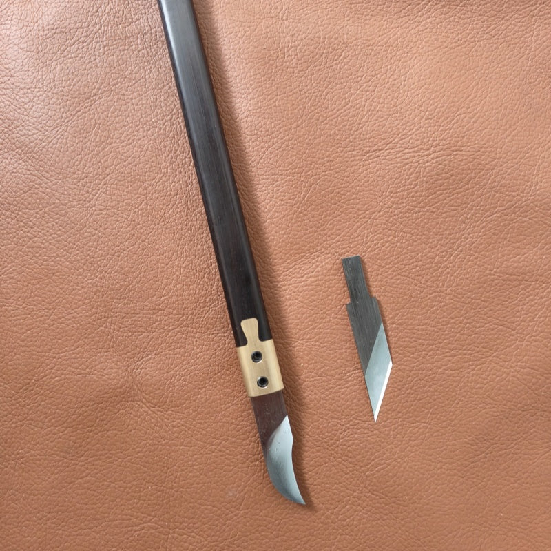 Interchange blade pen pattern knife