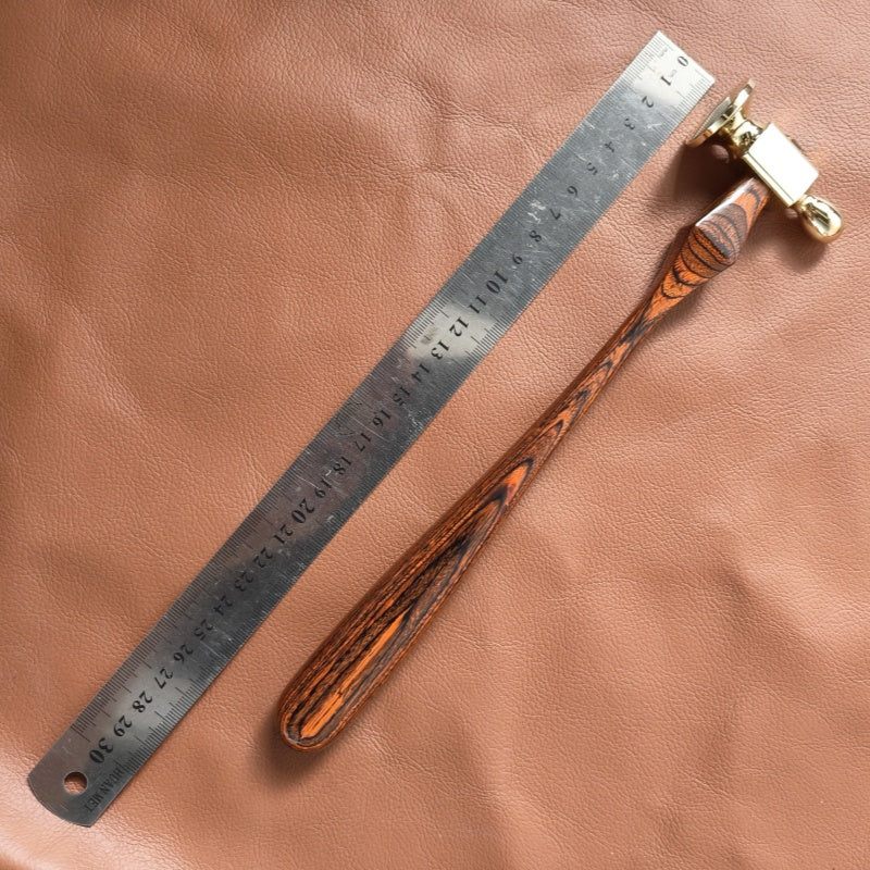 KL New brass thread hammer(tapping hammer) – Kevin Leather Tools