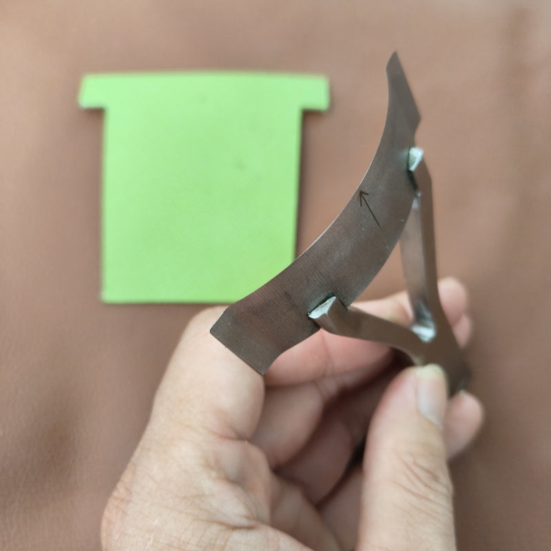 custom made curve card slot punch