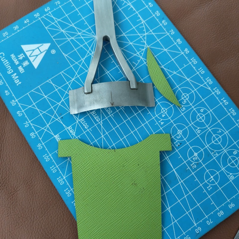 custom made curve card slot punch
