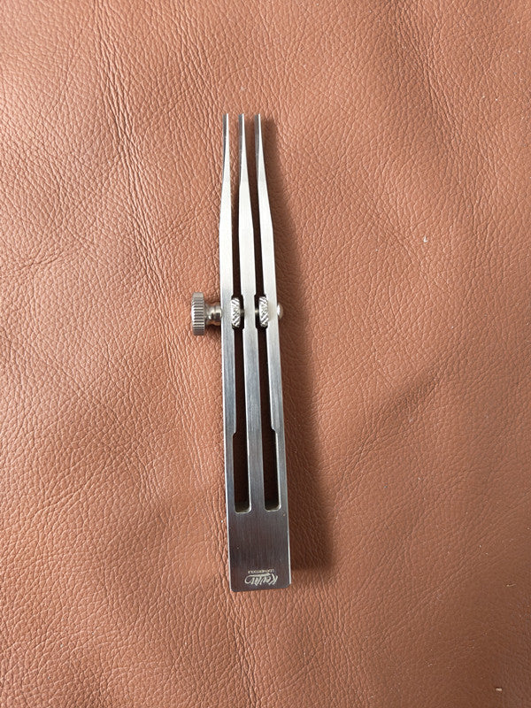 Custom made Adjustable 3 prong pricking iron