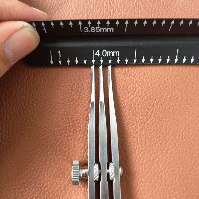 Custom made Adjustable 3 prong pricking iron