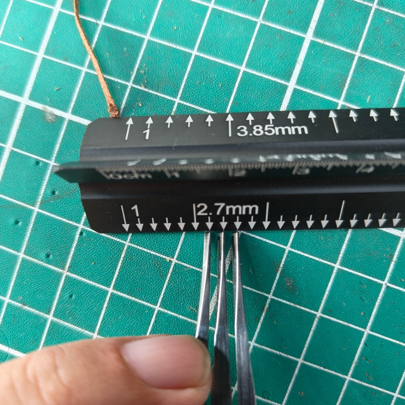 Custom made Adjustable 3 prong pricking iron