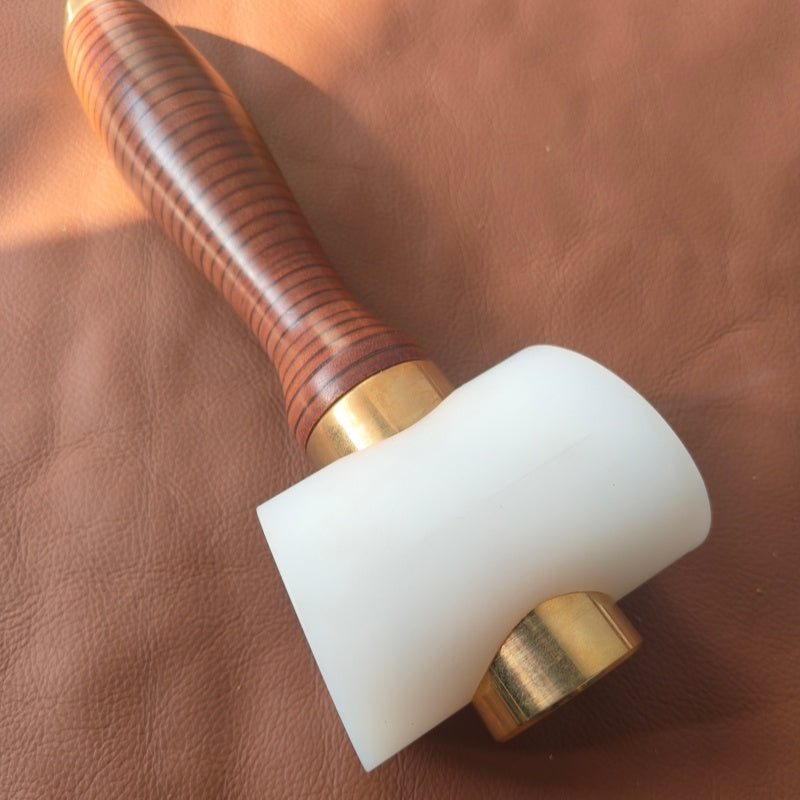 Angled head Nylon hammer