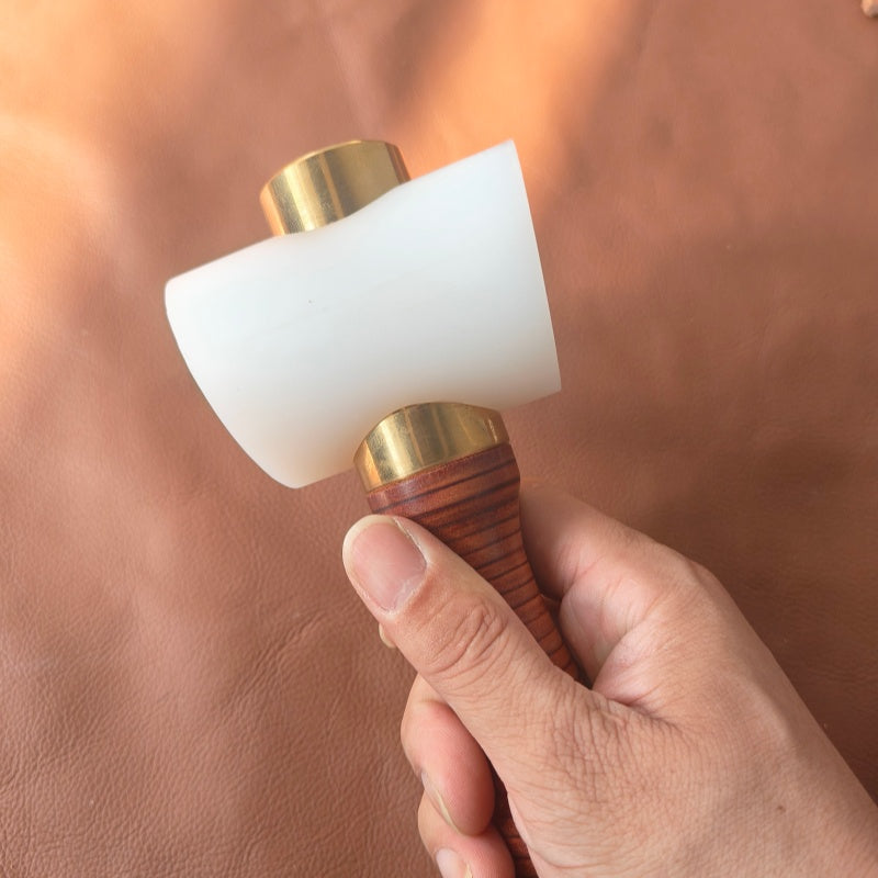 Angled head Nylon hammer