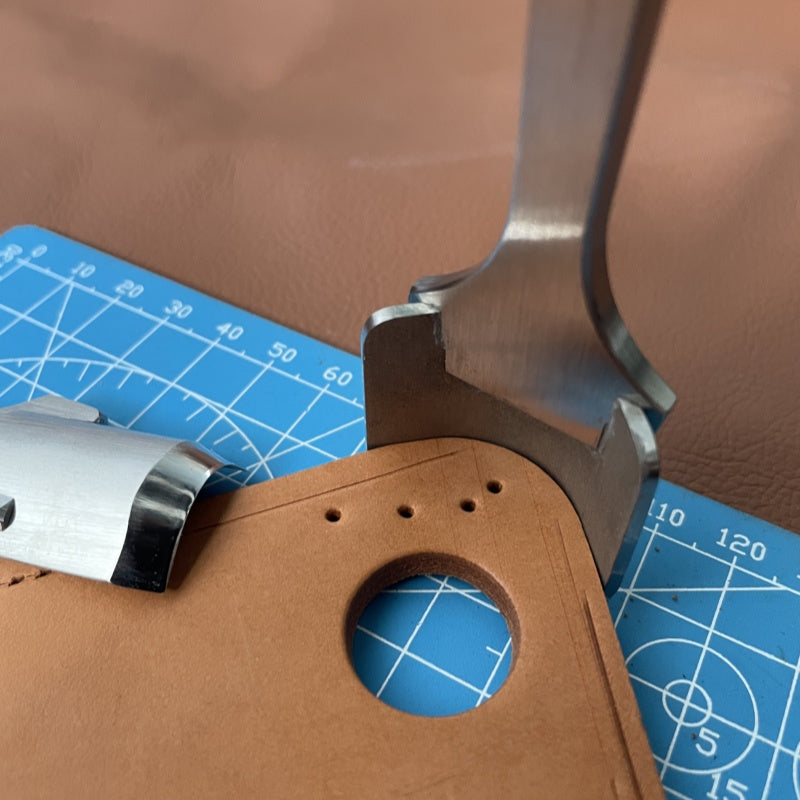 custom made 90°corner guide punch 