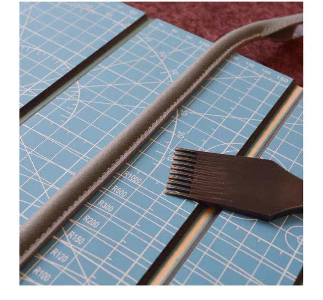 Tubular handle jig stitching matt