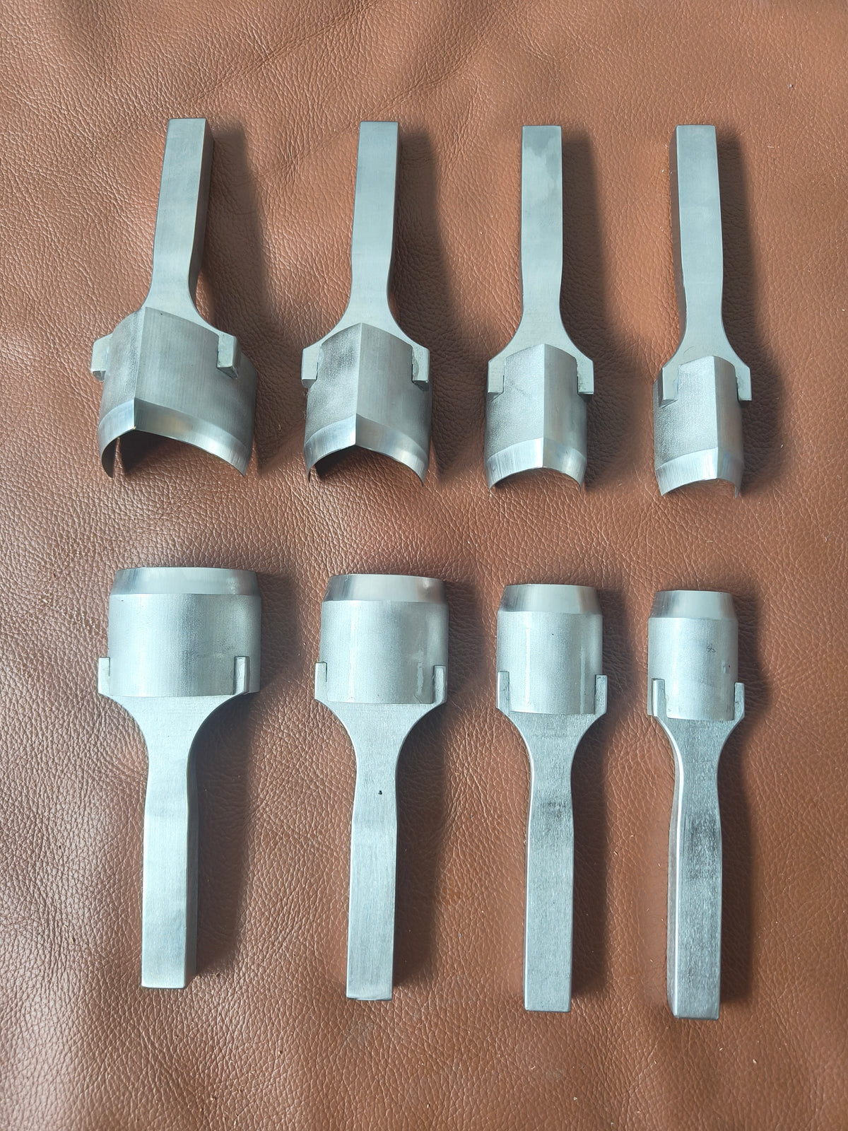 KL Half round punch and V punch belt strap punch