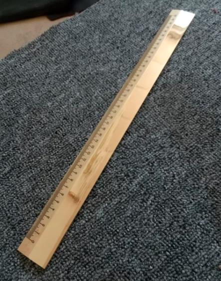 KL High Polish Solid Brass Weight Ruler – Kevin Leather Tools