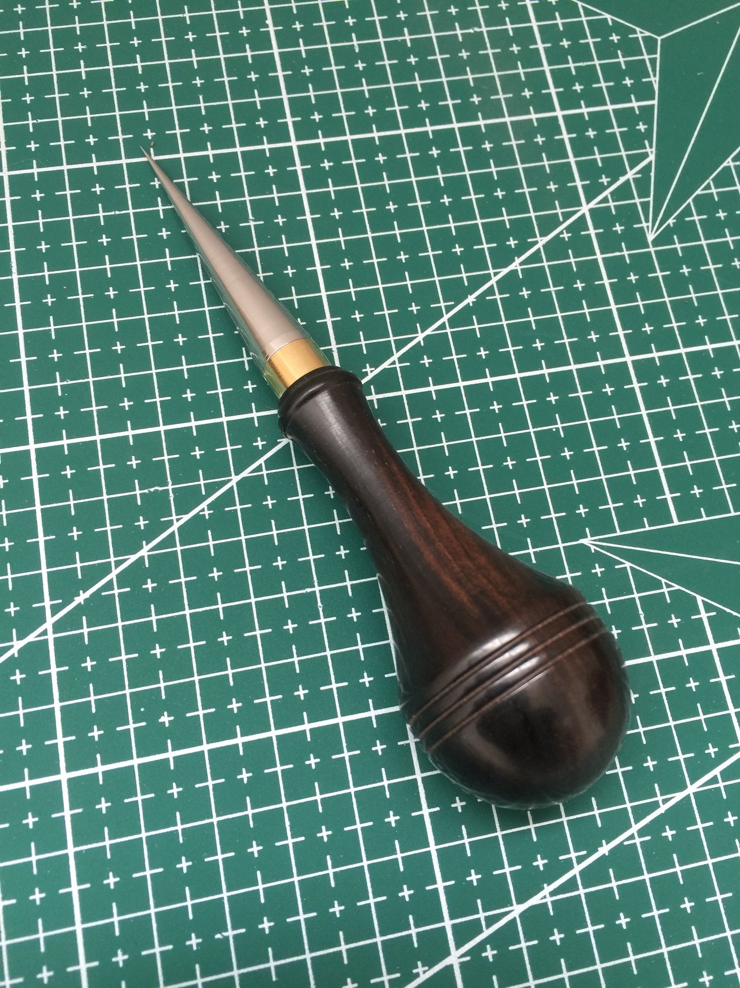 Ebony round awl &scratch awl โ Kevin Leather Tools
