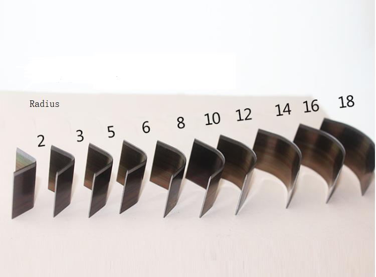Radius punch die set