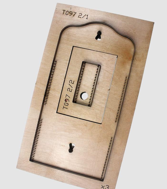 Card holder die