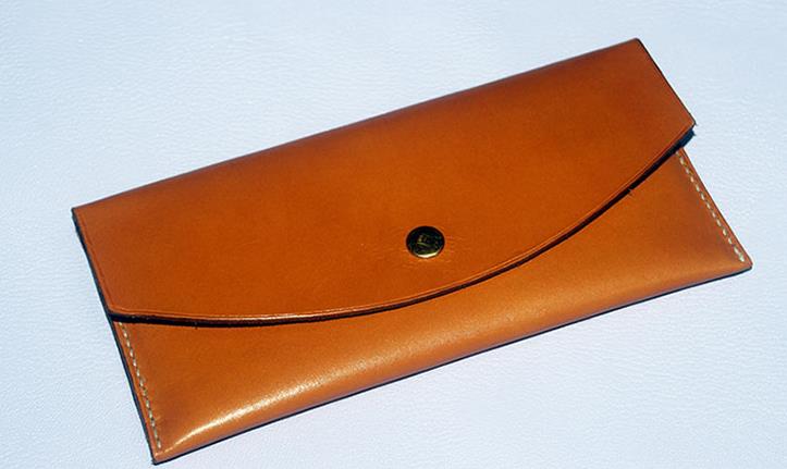 Simple long wallet card die