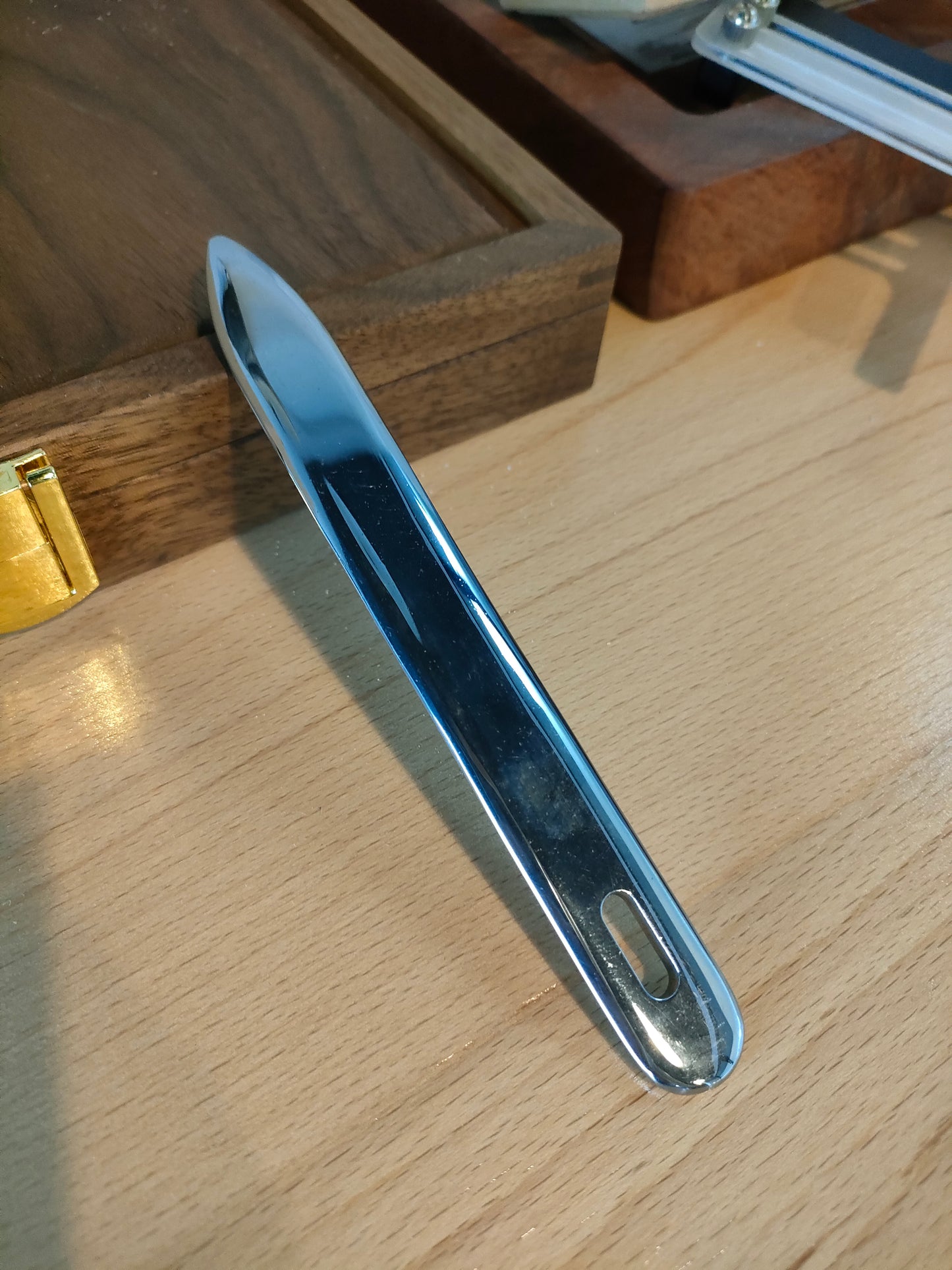 Stainless steel folder