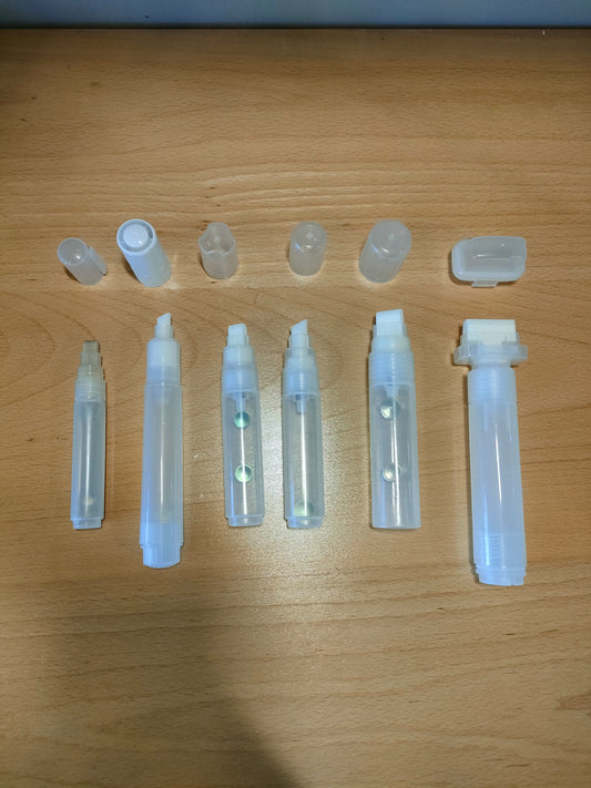 Leather edge dye container pen